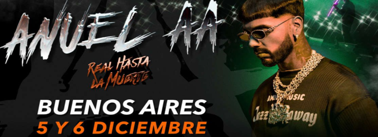 ANUEL AA EN ARGENTINA - TECNÓPOLIS 2026